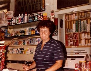 June Winking started working at the store in 1956.