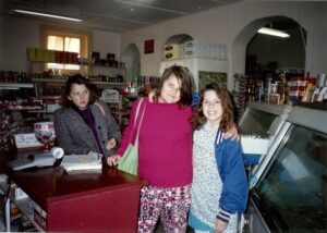 Winkings Market customers Buffy Cain (rear), Shey Bence (middle) and Misty Schlueter visting the store and striking a pose!